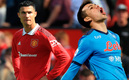 ¿Cristiano Ronaldo por Hirving Lozano? (Fotos: AFP y Reuters)