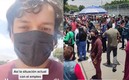 El joven no se desanima pese a la falta de oportunidades para laborar.