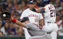 El partido Boston vs Houston presenció un increíble error de conteo del umpire. (Reuters)