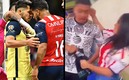 La mujer seguidora de Chivas reaccionó violentamente por una aparente agresión de un fan del América. (Imago7 / Twitter)