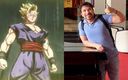 Luis Manuel Ávila se estrena en el mundo de Dragon Ball. (Fotos: Instagram)