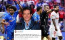 Javier Alarcón calificó de "robo" el arbitraje contra Cruz Azul. (Imago7)