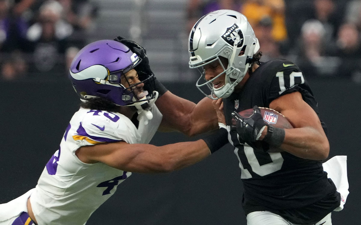 Las Vegas Raiders dominan y vencen a los Minnesota Vikings Mediotiempo