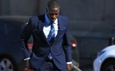Benjamin Mendy a su llegada a los juzgados en Inglaterra. FOTO: AFP.