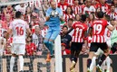 El arquero del Mallorca tuvo una gran tarde. FOTO: EFE.