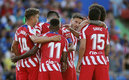 El Atleti celebró en el Alfonso Pérez | Reuters