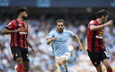 Bernardo Silva en el City vs Bournemouth. (EFE)