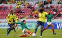 El Tri femenil no pudo con Colombia. FOTO: @Miseleccionfem