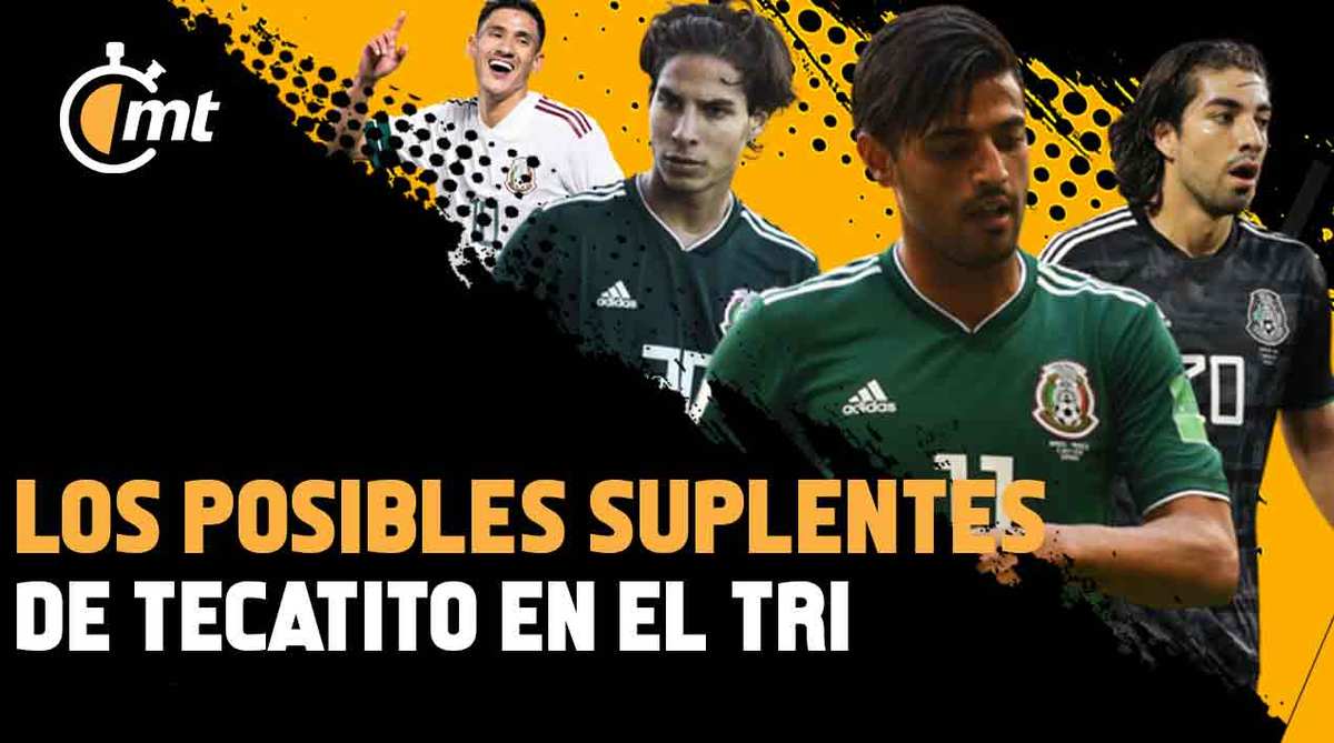 La baraja de suplentes del Tecatito Corona qur tiene el Tata Martino