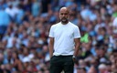 Guardiola en el City vs Bournemouth. (Reuters)