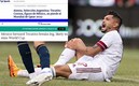 Tecatito Corona se fracturó con el Sevilla y quedó fuera del Mundial. (Imago7)