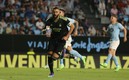 Benzema celebra su gol ante el Vigo. FOTO: Reuters.