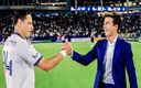 Chicharito y Puig se saludaron en la última victoria angelina (@LAGalaxy)