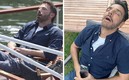 Derbez recreó la foto de Affleck.