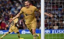 Robert Lewandowski, figura del Barcelona en la primera victoria en LaLiga. (AFP)