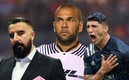 Álvaro Morales, Dani Alves y Alan Pulido (MexSport).
