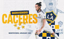 Cáceres jugará por primera vez en Estados Unios | Twitter @LAGalaxy
