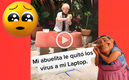 La abuelita lavando la computadora tiene más de un millón de likes. (TikTok @Aaronyeraa)