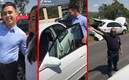 El joven recibió como premio un auto de regalo por su familia.