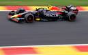 Checo Pérez terminó en el décimo lugar de la P1 del GP de Bélgica (Reuters)