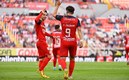 Ángel Zaldívar festeja su gol con Chivas. (FOTO: Imago7)