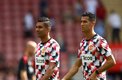 Casemiro y Cristiano Ronaldo con el Manchester United (Reuters)