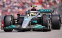 Lewis Hamilton en el nuevo Mercedes ha padecido del porpoising. Foto: AFP
