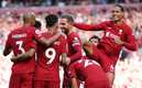 Liverpool humilló 9-0 al Bournemouth en la J4 de la Premier League (Reuters)