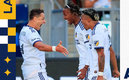Chicharito se encendió | Twitter @LAGalaxy