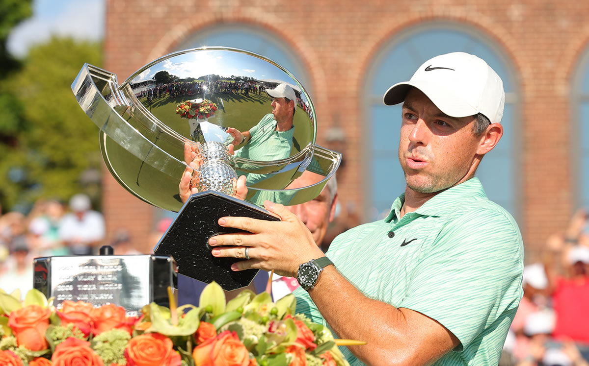 McIlroy alzó el trofeo | AFP