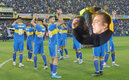 Castro es fiel fanático de Boca | Twitter @BocaJrsOficial | Captura