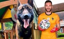 Hugo Lloris compró un perro de la raza pastor belga malinois. (IG @LlorisMarine_off / FootyRenders)