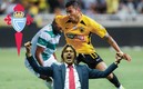 Orbelín Pineda y Matías Almeyda (Captura de Twitter AEK Atenas).