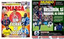 Las portadas de los diarios europeos.