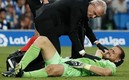 El portero se lesionó en el encuentro ante Real Sociedad.