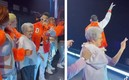 Abuela sube al escenario con Daddy Yankee.