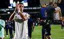 CH14 lució molesto tras salir de cambio en el LA Galaxy vs Seattle Sounders (Twitter @LAGalaxy_Es)