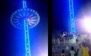 El juego mecánico se desplomó.