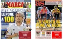 Estas son las portadas de los principales diarios en España.