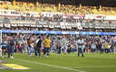 Se reportaron 26 heridos tras la riña entre Gallos y Atlas. (Foto: Mexsport)