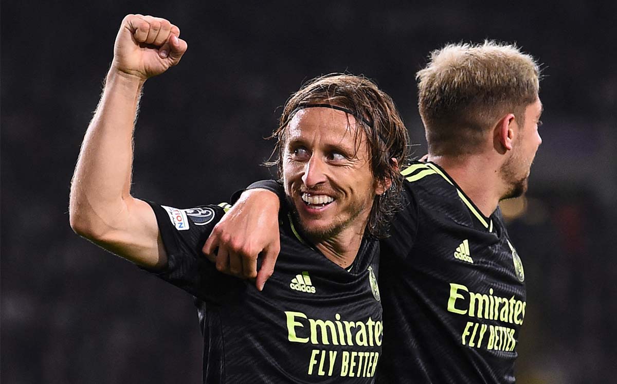 Luka Modric, del Real Madrid, marcó gol al Celtic en Champions. (AFP)
