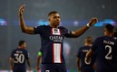 Mbappé celebra uno de sus dos goles ante la Juventus. FOTO: Reuters.