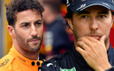 Ricciardo le contó sus planes a Checo Pérez. (Fotos: AFP)