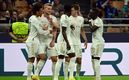 Leroy Sané festeja su gol al Inter de Milán. (FOTO: AFP)