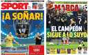 Las portadas de los medios deportivos de este miércoles (Sport | Marca)