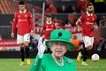Cristiano y La Reina Isabel II | AFP