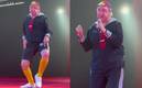 Carlos Villagrán, "Kiko", participó en un show en Honduras (TikTok)