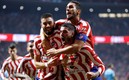 Koke, Carrasco y De Paul celebrando (Reuters).