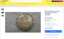 Anuncian la venta de una moneda de 50 centavos con error en la fecha.