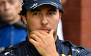 Checo Pérez fue duramente criticado. (Foto: AFP)